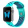 Спортивный ремешок Nike Style для Apple Watch 42/44mm, бирюзовый/синий
