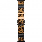 Ремешок кожаный "Леопард" для Apple Watch 38/40мм, коричневый Ремешок кожаный "Леопард" для Apple Watch 38/40мм, коричневый