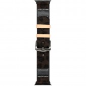 Ремешок кожаный "Леопард" для Apple Watch 38/40мм, черный Ремешок кожаный "Леопард" для Apple Watch 38/40мм, черный