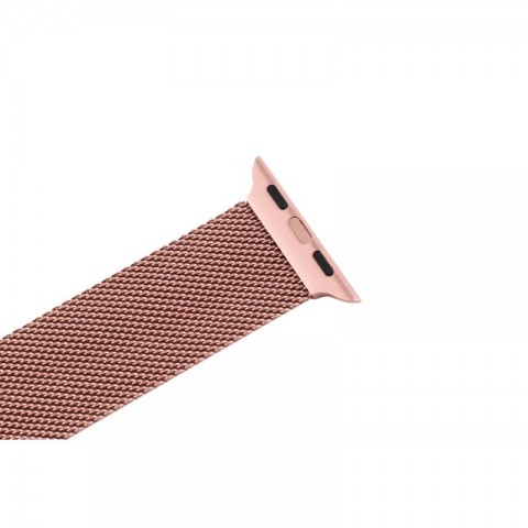 Миланский сетчатый браслет 38/40/41мм для Apple Watch, "розовое золото"-2