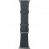 Ремешок кожаный перфорированный для Apple Watch 42/44 мм, черный