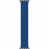 Монобраслет плетеный 38/40/41мм для Apple Watch, размер M, синий Монобраслет плетеный 38/40/41мм для Apple Watch, размер M, синий
