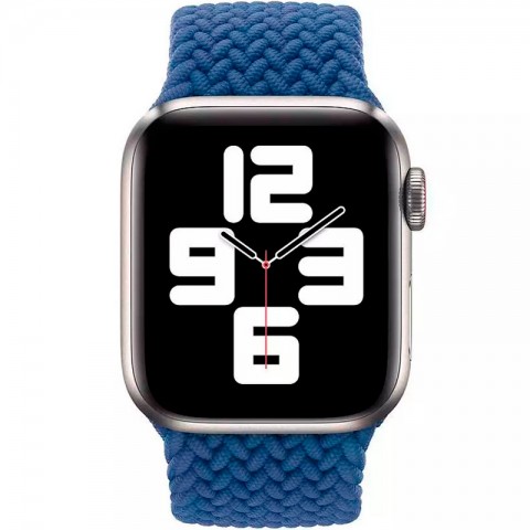 Монобраслет плетеный 38/40/41мм для Apple Watch, размер M, синий-1