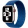 Монобраслет плетеный 42/44/45мм для Apple Watch, размер M, синий