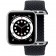 Монобраслет плетеный 42/44/45мм для Apple Watch, размер M, темно-серый