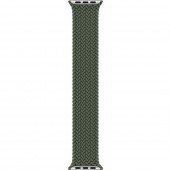 Монобраслет плетеный 38/40/41мм для Apple Watch, размер M, зеленый Монобраслет плетеный 38/40/41мм для Apple Watch, размер M, зеленый