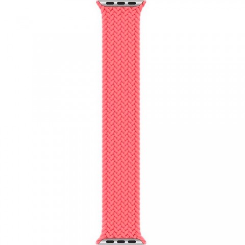 Монобраслет плетеный 38/40/41мм для Apple Watch, размер M, розовый