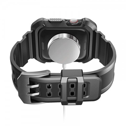 Чехол защитный TPU для Apple Watch 44мм с ремешком-2