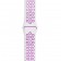 Спортивный ремешок Nike Style для Apple Watch 38/40mm, белый/фиолетовый