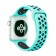 Спортивный ремешок Nike Style для Apple Watch 38/40mm, бирюзовый/черный