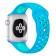 Спортивный ремешок Nike Style для Apple Watch 38/40mm, бирюзовый/зеленый