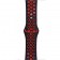 Спортивный ремешок Nike Style для Apple Watch 38/40mm, черный/красный