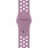 Спортивный ремешок Nike Style для Apple Watch 38/40mm, сиреневый/розовый Спортивный ремешок Nike Style для Apple Watch 38/40mm, сиреневый/розовый