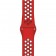 Спортивный ремешок Nike Style для Apple Watch 38/40mm, красный/черный