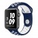 Спортивный ремешок Nike Style для Apple Watch 38/40mm, темно-синий/белый