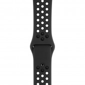 Спортивный ремешок Nike Style для Apple Watch 38/40mm, черный Спортивный ремешок Nike Style для Apple Watch 38/40mm, черный