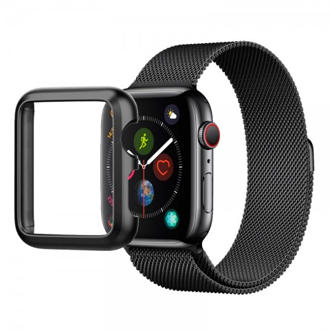 Чехол-бампер алюминиевый для Apple Watch 40мм, черный