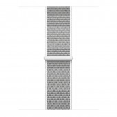 Браслет спортивный для Apple Watch 38/40мм, белая ракушка Браслет спортивный для Apple Watch 38/40мм, белая ракушка