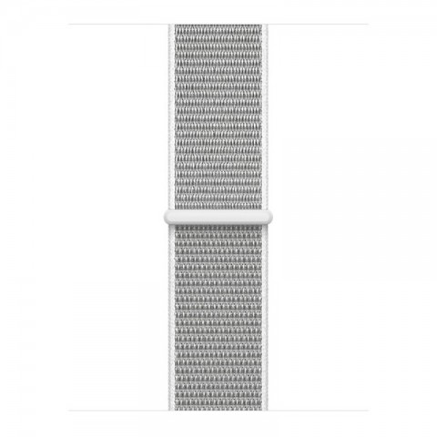 Браслет спортивный для Apple Watch 38/40мм, белая ракушка