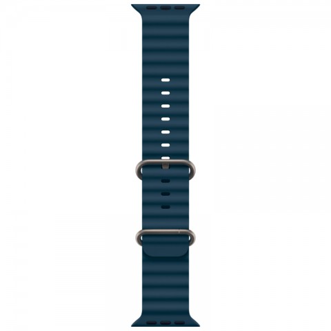 Часы Apple Watch Ultra 2 (GPS+Cellular) 49mm Titanium Case with Ocean Band Blue-3
