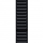 Браслет кожаный магнитный 38/40/41мм для Apple Watch, черный Браслет кожаный магнитный 38/40/41мм для Apple Watch, черный