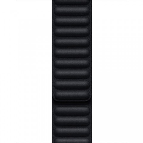 Браслет кожаный магнитный 38/40/41мм для Apple Watch, черный