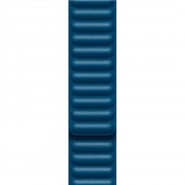 Браслет кожаный магнитный 38/40/41мм для Apple Watch, темно-синий Браслет кожаный магнитный 38/40/41мм для Apple Watch, темно-синий