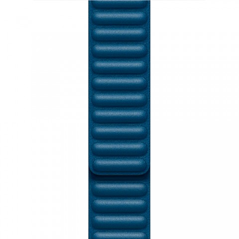 Браслет кожаный магнитный 38/40/41мм для Apple Watch, темно-синий