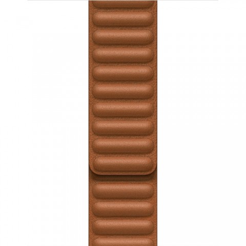 Браслет кожаный магнитный 38/40/41мм для Apple Watch, коричневый