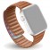 Браслет кожаный магнитный 38/40/41мм для Apple Watch, коричневый