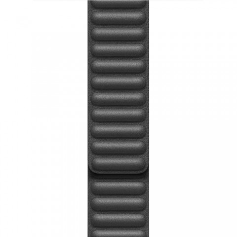 Браслет кожаный магнитный 38/40/41мм для Apple Watch, темно-серый