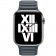 Браслет кожаный магнитный 38/40/41мм для Apple Watch, темно-серый