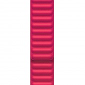 Браслет кожаный магнитный 38/40/41мм для Apple Watch, малиновый Браслет кожаный магнитный 38/40/41мм для Apple Watch, малиновый