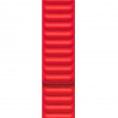 Браслет кожаный магнитный 38/40/41мм для Apple Watch, красный Браслет кожаный магнитный 38/40/41мм для Apple Watch, красный