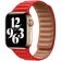 Браслет кожаный магнитный 42/44/45мм для Apple Watch, красный