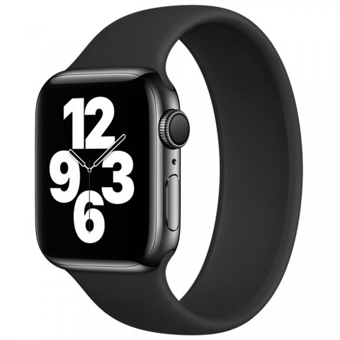 Монобраслет 42/44/45 мм для Apple Watch, размер M, черный-1