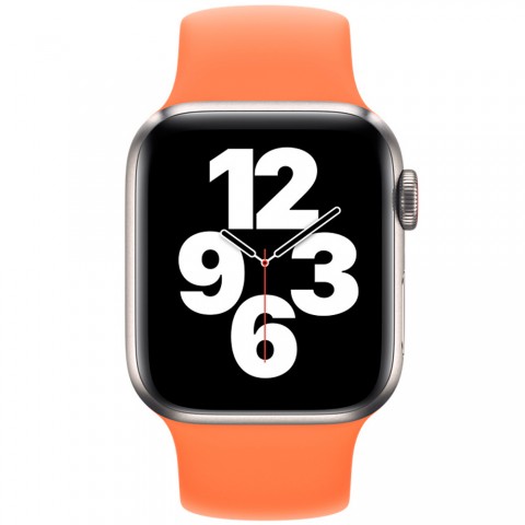 Монобраслет 42/44/45 мм для Apple Watch, размер M, персиковый-2