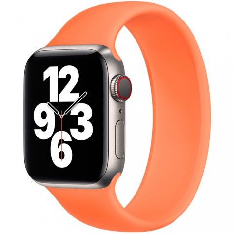 Монобраслет 42/44/45 мм для Apple Watch, размер M, персиковый-1