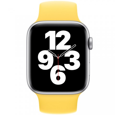 Монобраслет 42/44/45 мм для Apple Watch, размер M, желтый-2