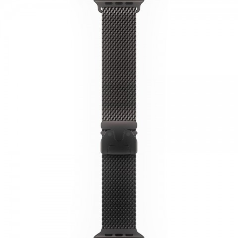 Часы Apple Watch Ultra 2 GPS + Cellular, 49 мм, корпус из черного титана, ремешок Milanese Loop черного цвета-1