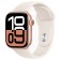 Часы Apple Watch Series 10, 42 мм, корпус из алюминия цвета "розовое золото", спортивный ремешок Starlight