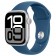 Часы Apple Watch Series 10, 42 мм, корпус из алюминия серебристого цвета, спортивный ремешок цвета «синий деним»