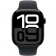 Часы Apple Watch Series 10, 46 мм, корпус из алюминия цвета Jet Black, спортивный черный ремешок