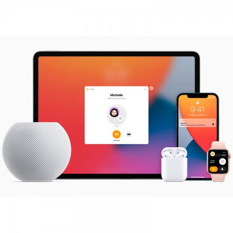 Умная колонка Apple HomePod mini, белая-2