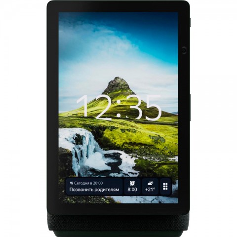 Умная колонка Яндекс Станция Дуо Макс с Zigbee, зеленая-2