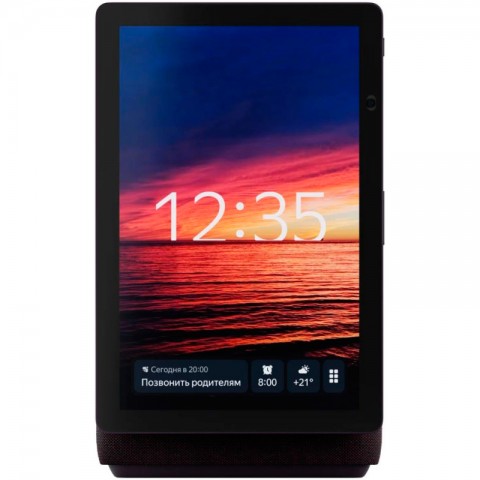 Умная колонка Яндекс Станция Дуо Макс с Zigbee, красная-2