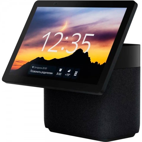 Умная колонка Яндекс Станция Дуо Макс с Zigbee, черная-1