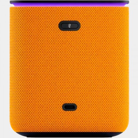 Умная колонка Яндекс Станция Миди с Алисой, оранжевая-1
