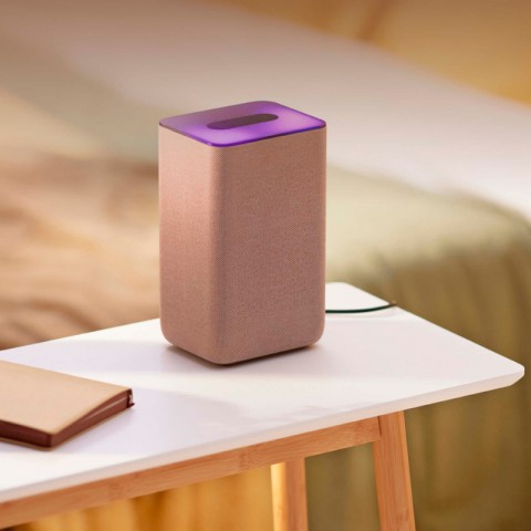 Умная колонка Яндекс Станция 2 с Алисой, песочный (бежевая)-3