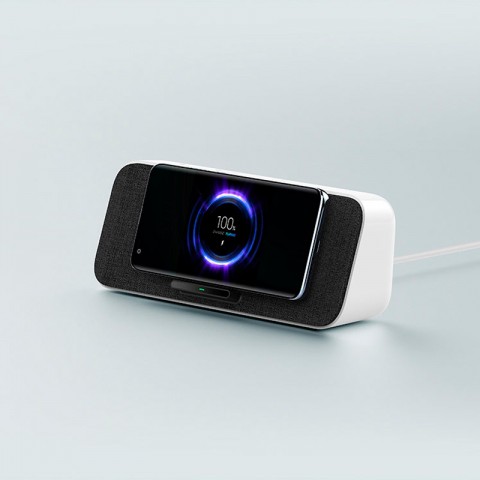 Колонка Xiaomi Mijia Wireless Charge Bluetooth Speaker с беспроводной зарядкой-3